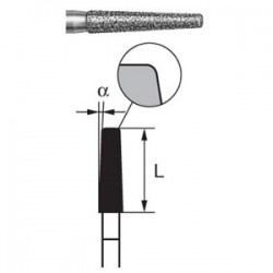 Fresa Diamante 6847KR para Turbina, Komet