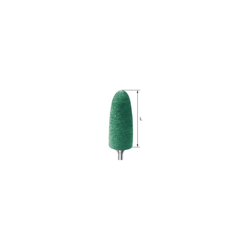 Pulidor verde para acrílico acabado grueso, Komet.  1 ud